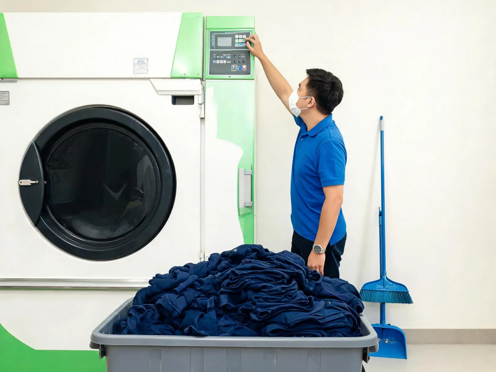Washing — Bluefun Apparels production process